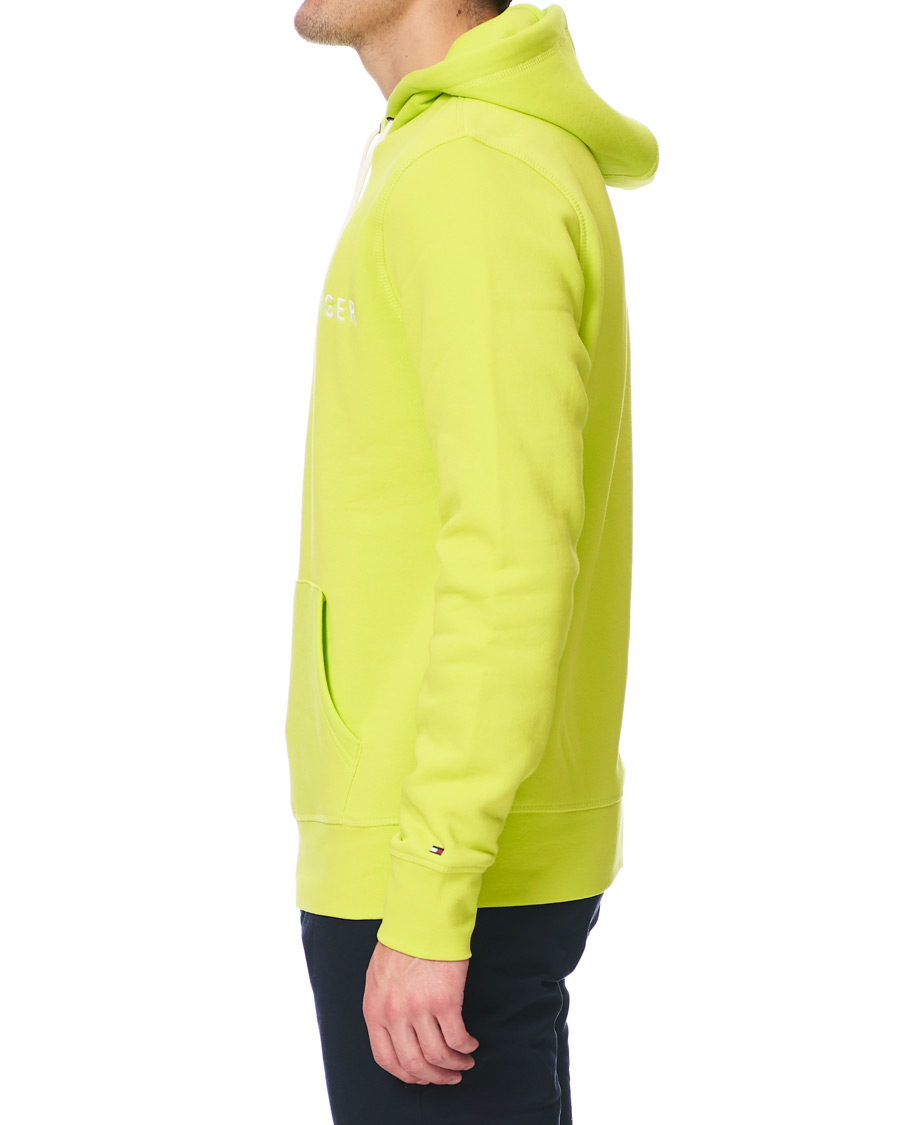 Uomini | Maglieria | Tommy Hilfiger | Logo Hoodie Lemon Lime
