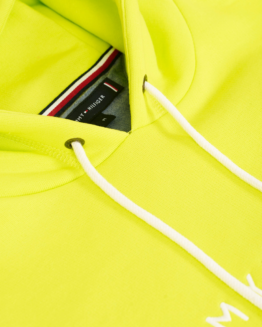 Uomini | Maglieria | Tommy Hilfiger | Logo Hoodie Lemon Lime