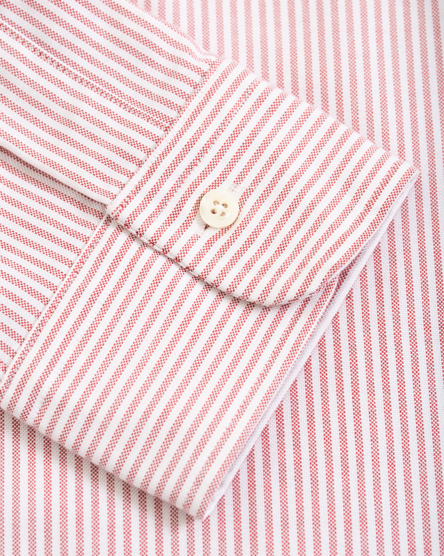 Uomini | Camicie | Brooks Brothers | Regent Fit Cotton Oxford Shirt Red/White