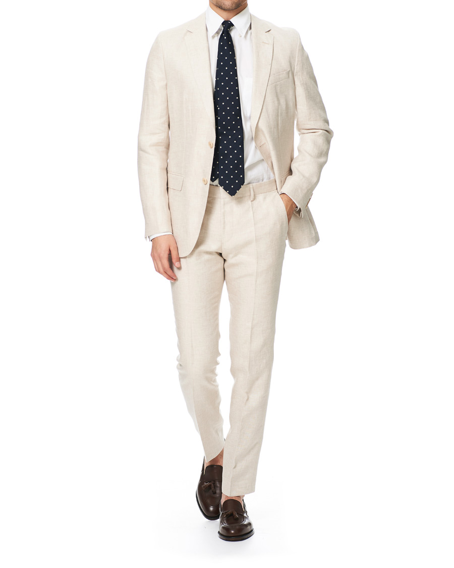 Uomini | Abiti | BOSS BLACK | BOSS Nelin/Ben Vegan Linen Suit Nature