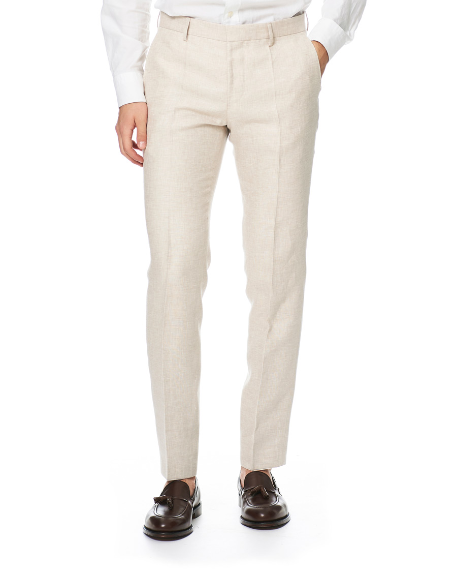 Uomini | Abiti | BOSS BLACK | BOSS Nelin/Ben Vegan Linen Suit Nature