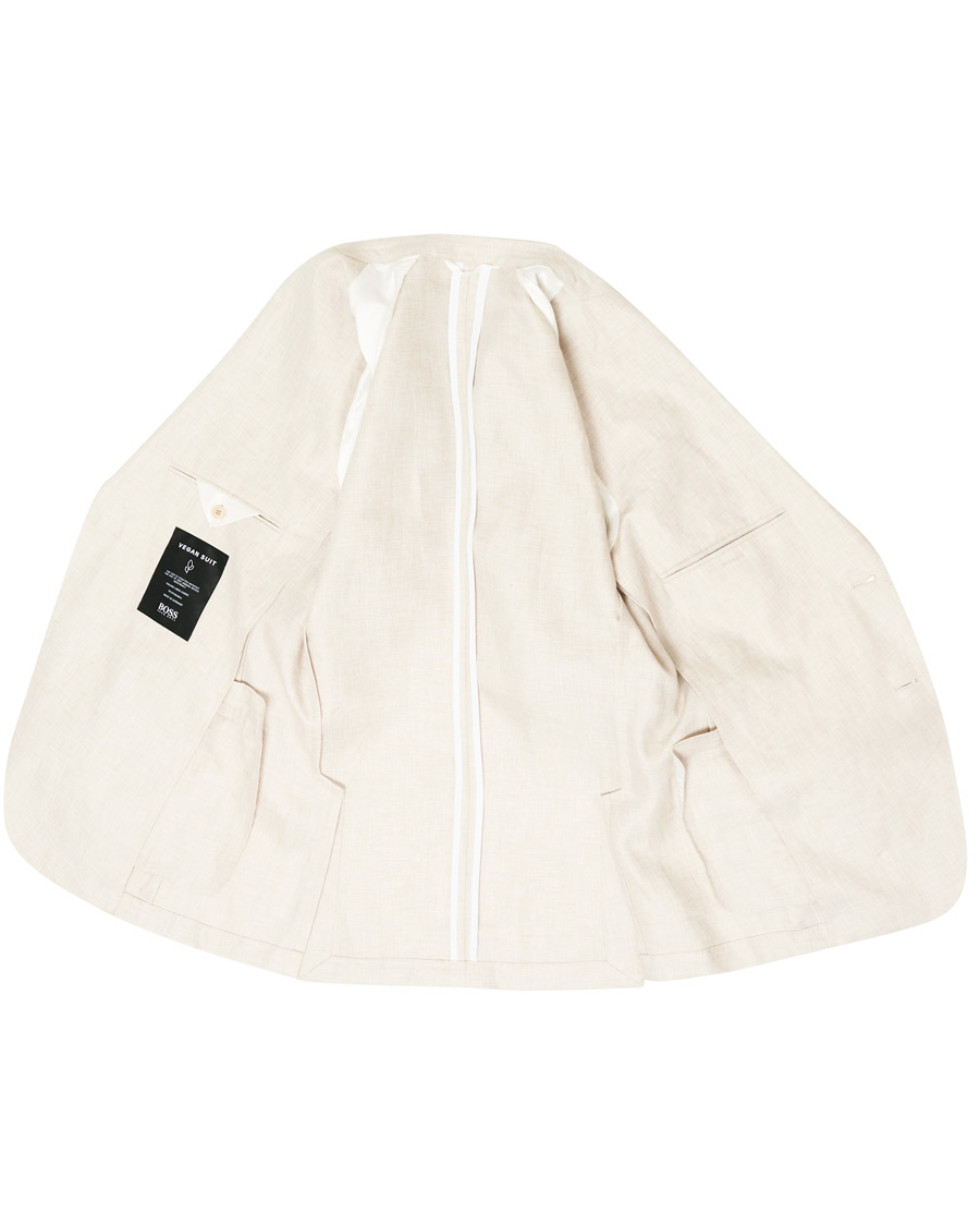 Uomini | Abiti | BOSS BLACK | BOSS Nelin/Ben Vegan Linen Suit Nature