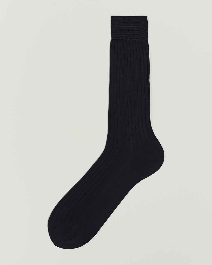 Uomini | Biancheria intima | Bresciani | Cotton Ribbed Short Navy