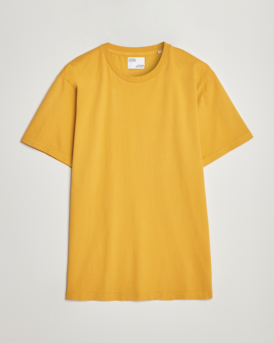 Uomini | T-shirt | Colorful Standard | Classic Organic T-Shirt Burned Yellow