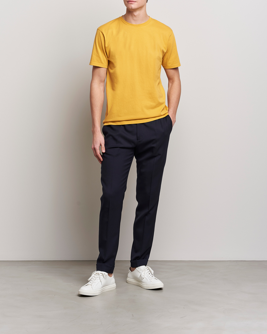 Uomini | T-shirt | Colorful Standard | Classic Organic T-Shirt Burned Yellow