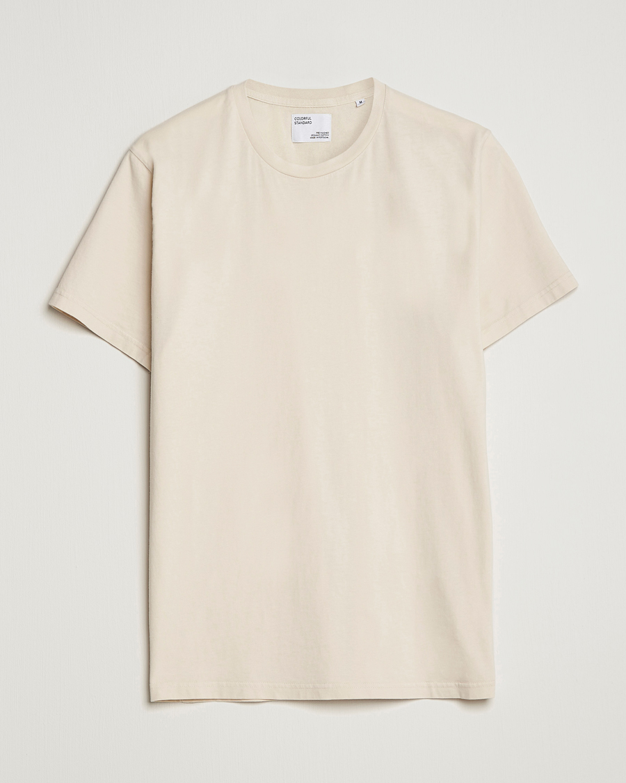 Uomini | T-shirt | Colorful Standard | Classic Organic T-Shirt Ivory White