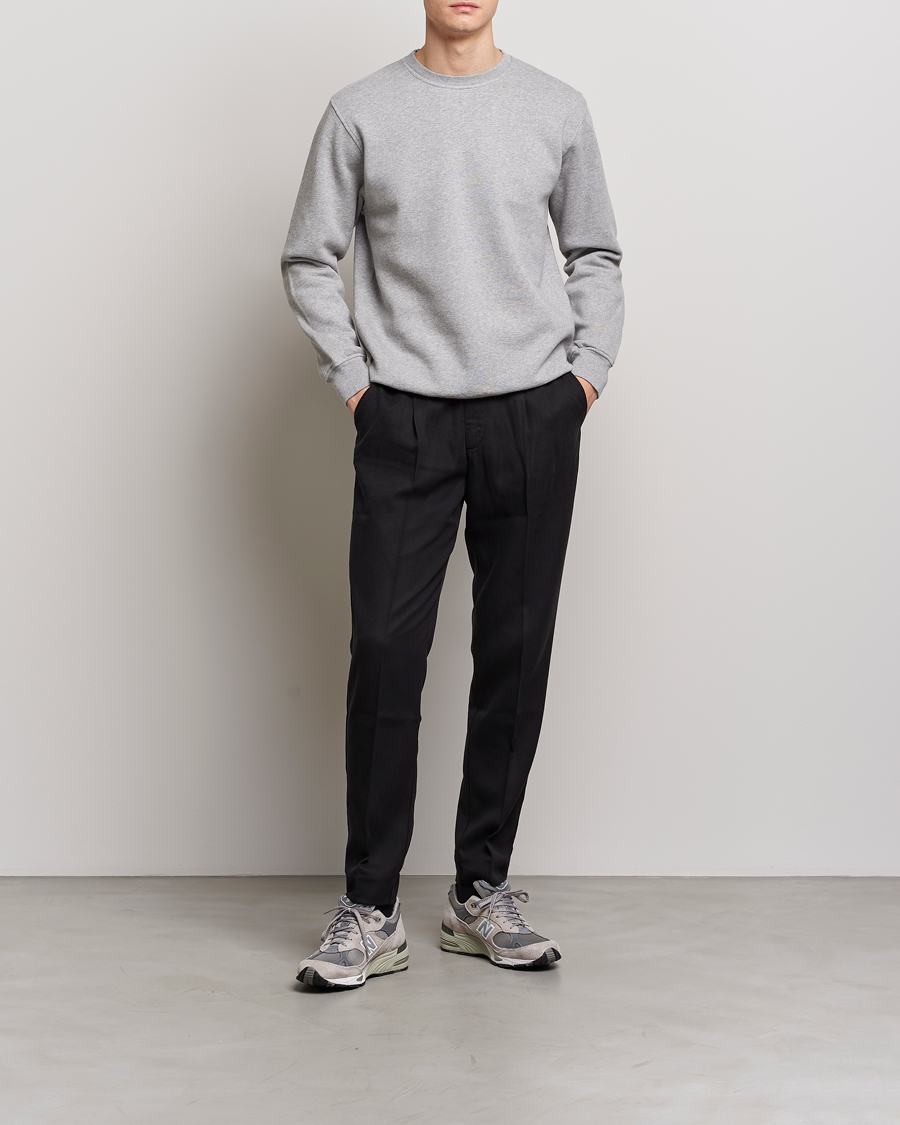 Uomini | Maglieria | Colorful Standard | Classic Organic Crew Neck Sweat Heather Grey