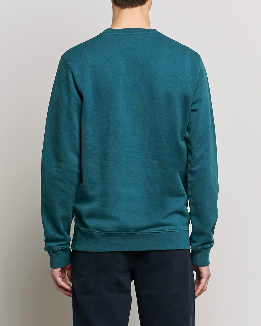 Uomini | Maglieria | Colorful Standard | Classic Organic Crew Neck Sweat Ocean Green