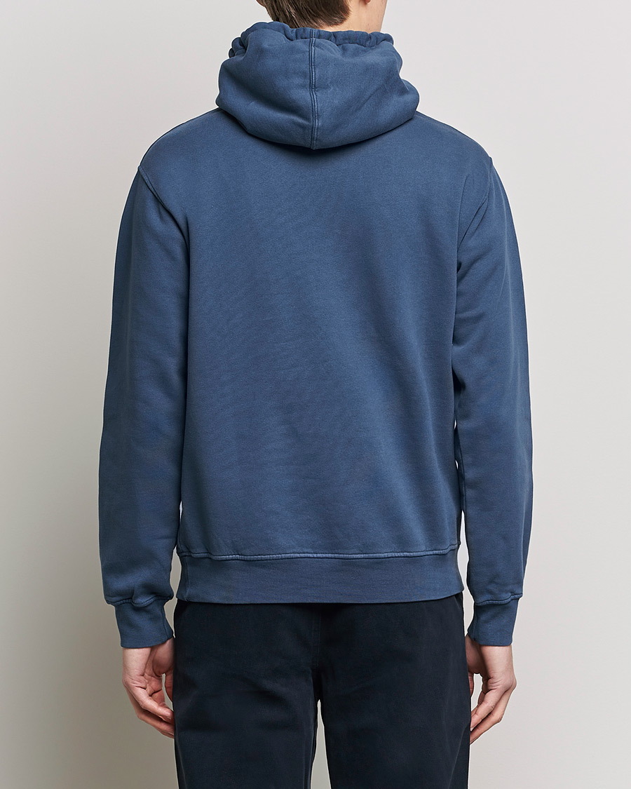 Uomini | Maglieria | Colorful Standard | Classic Organic Hood Petrol Blue