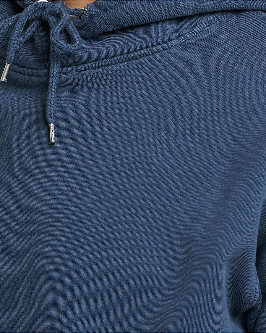 Uomini | Maglieria | Colorful Standard | Classic Organic Hood Petrol Blue