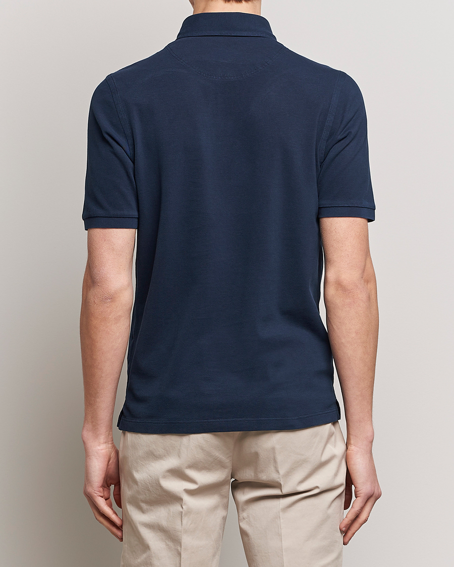 Uomini | Polo | Gran Sasso | Washed Polo Navy