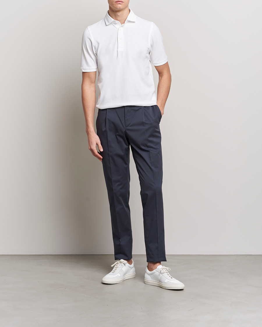 Uomini | Polo | Gran Sasso | Washed Polo White