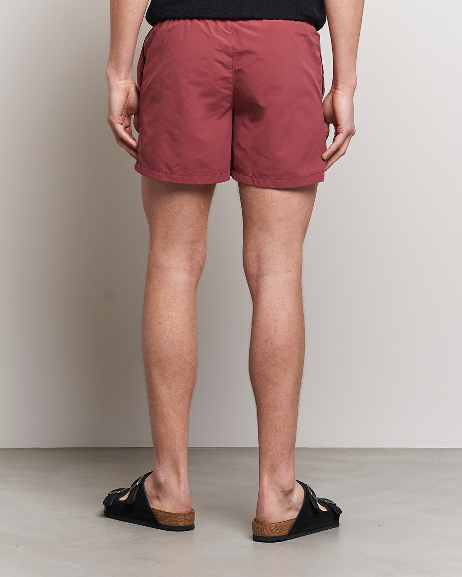 Uomini | Costumi da bagno | Ripa Ripa | Plain Swimshorts Soft Red