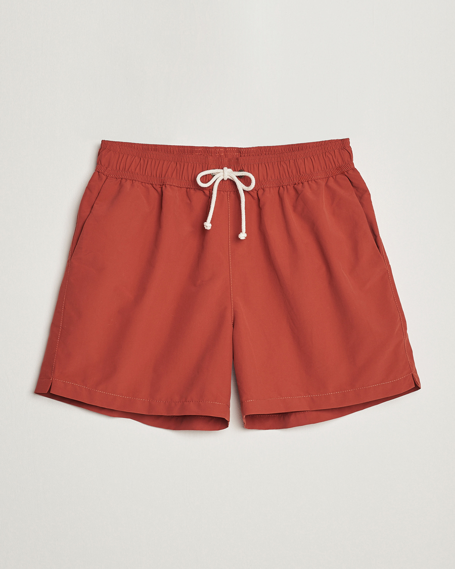 Uomini | Costumi da bagno | Ripa Ripa | Plain Swimshorts Orange