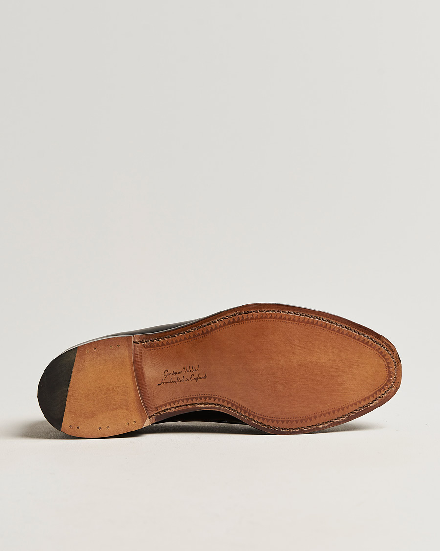 Uomini | Mocassini | Loake 1880 | Russell Tassel Loafer Black Calf