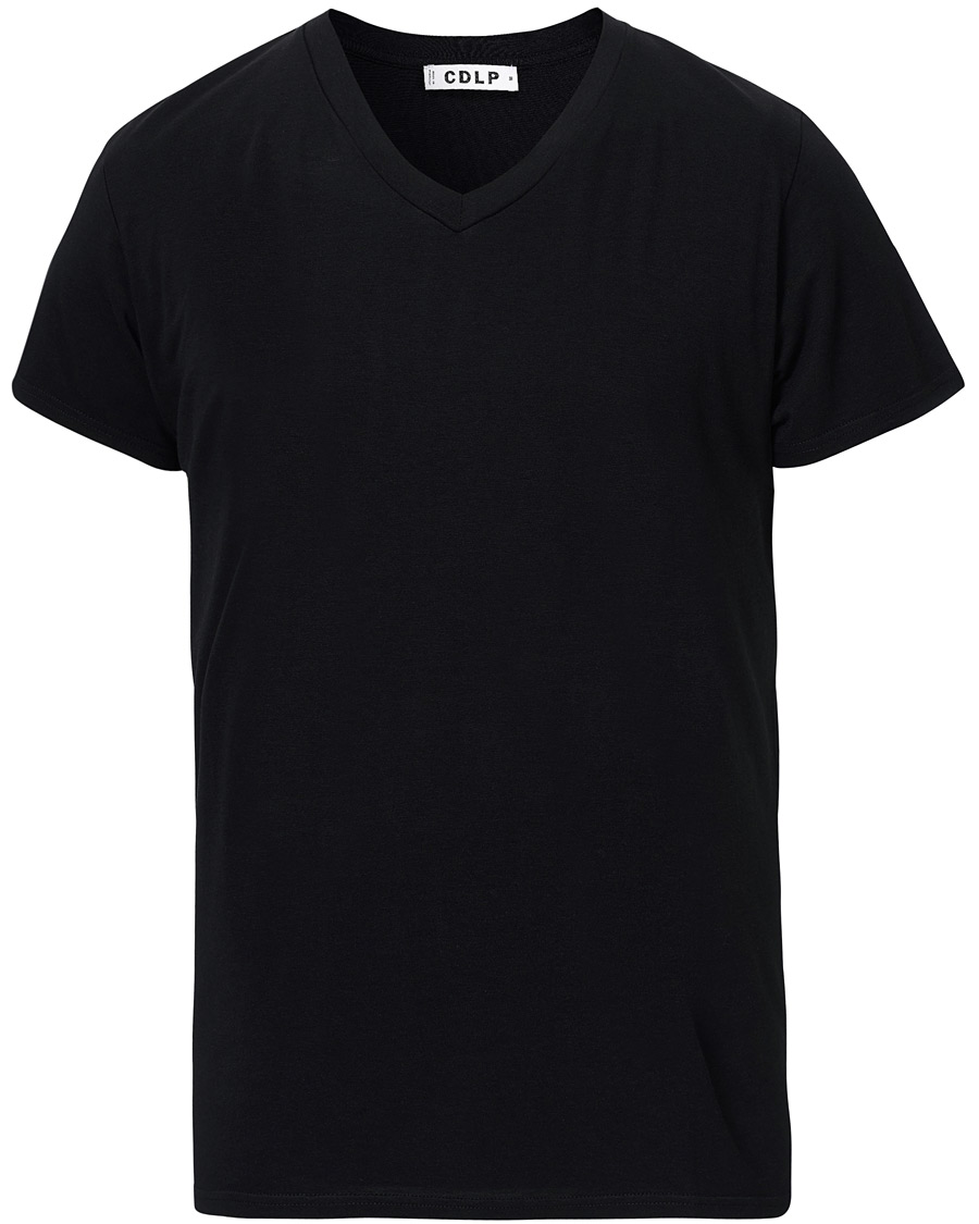 Uomini | T-shirt | CDLP | V-Neck Tee Black