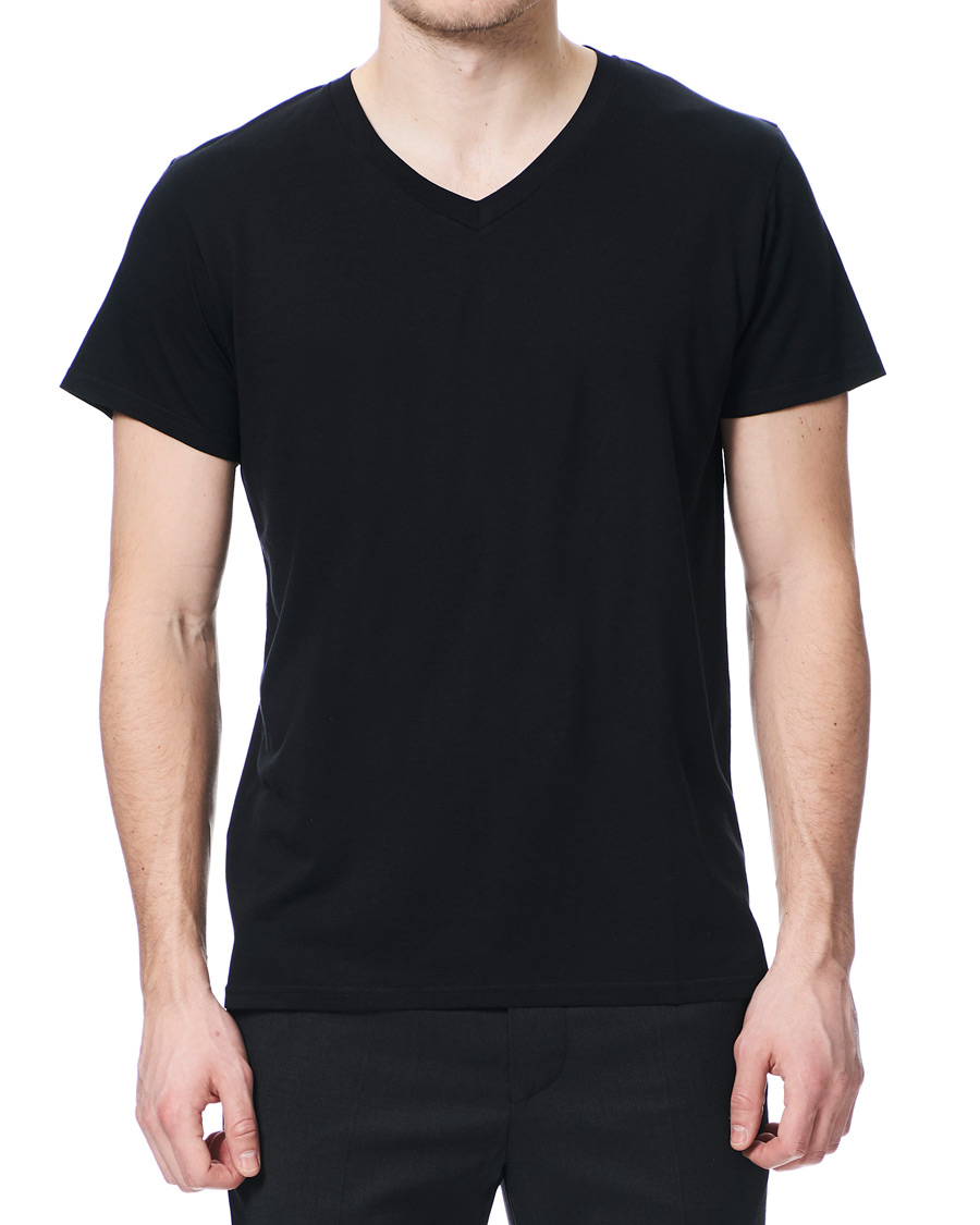 Uomini | T-shirt | CDLP | V-Neck Tee Black