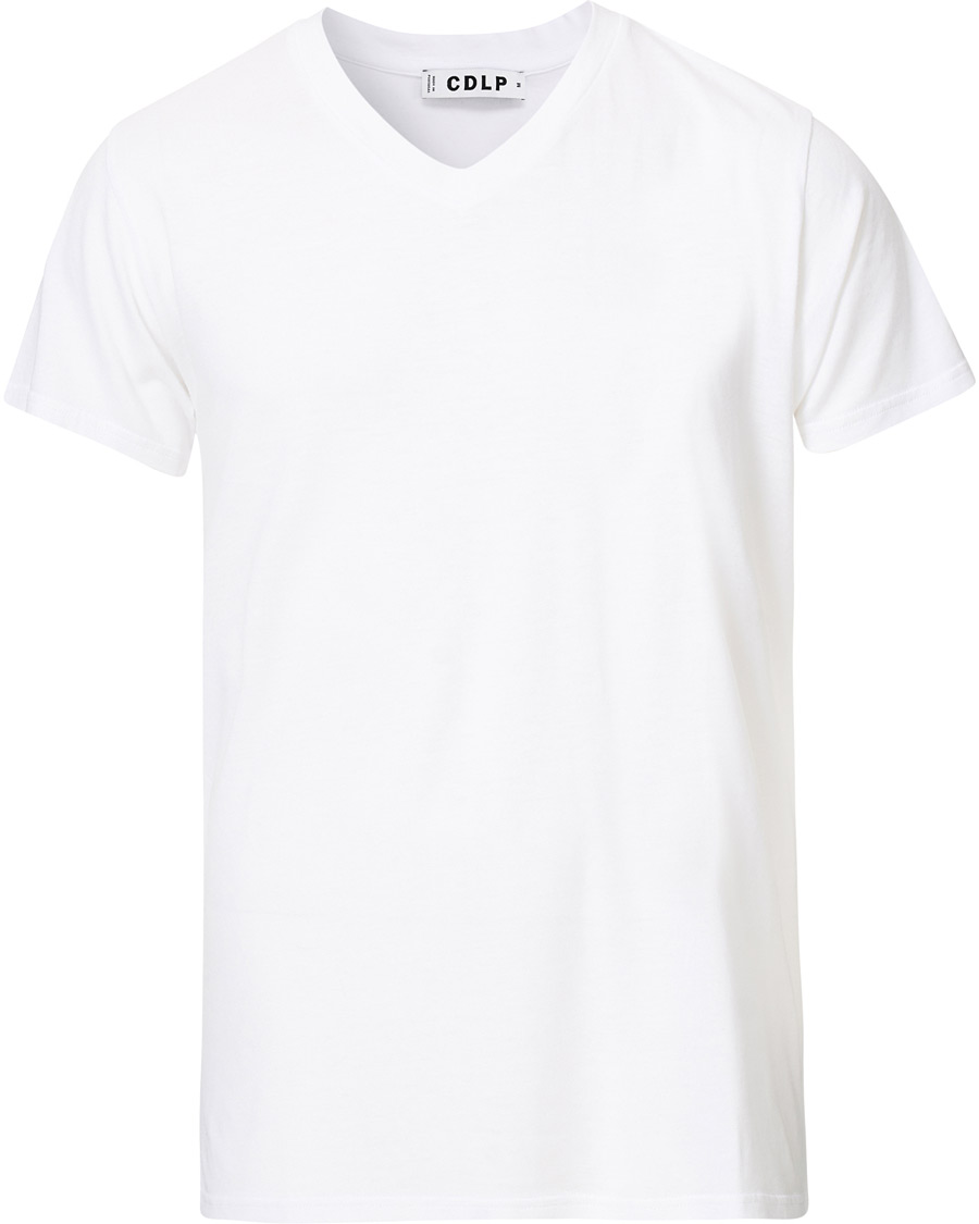 Uomini | T-shirt | CDLP | V-Neck Tee White