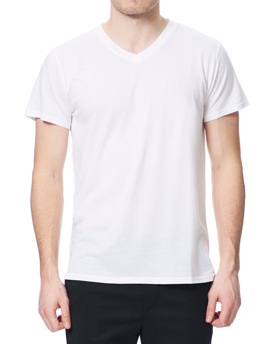 Uomini | T-shirt | CDLP | V-Neck Tee White