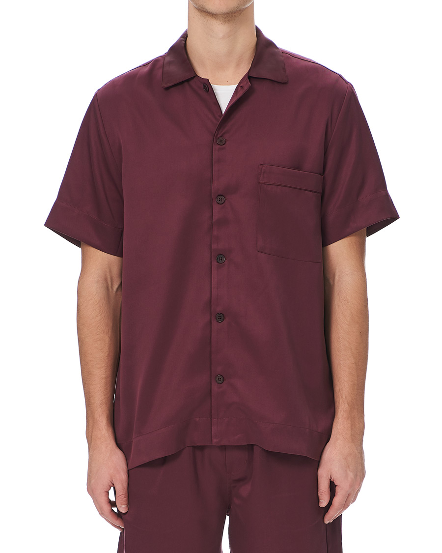Uomini | Accappatoi & Pigiami | CDLP | Home Suit Short Sleeve Burgundy