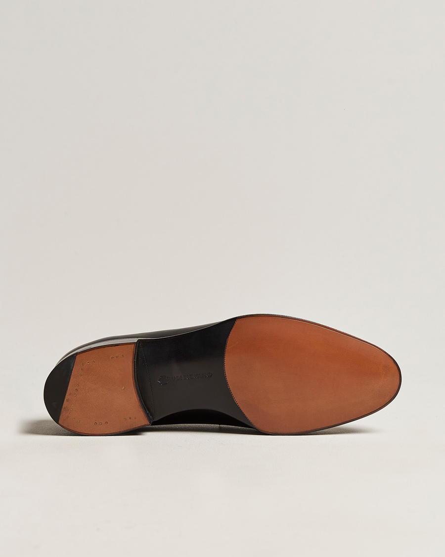Uomini | Edward Green Piccadilly Penny Loafer Black Calf | Edward Green | Piccadilly Penny Loafer Black Calf