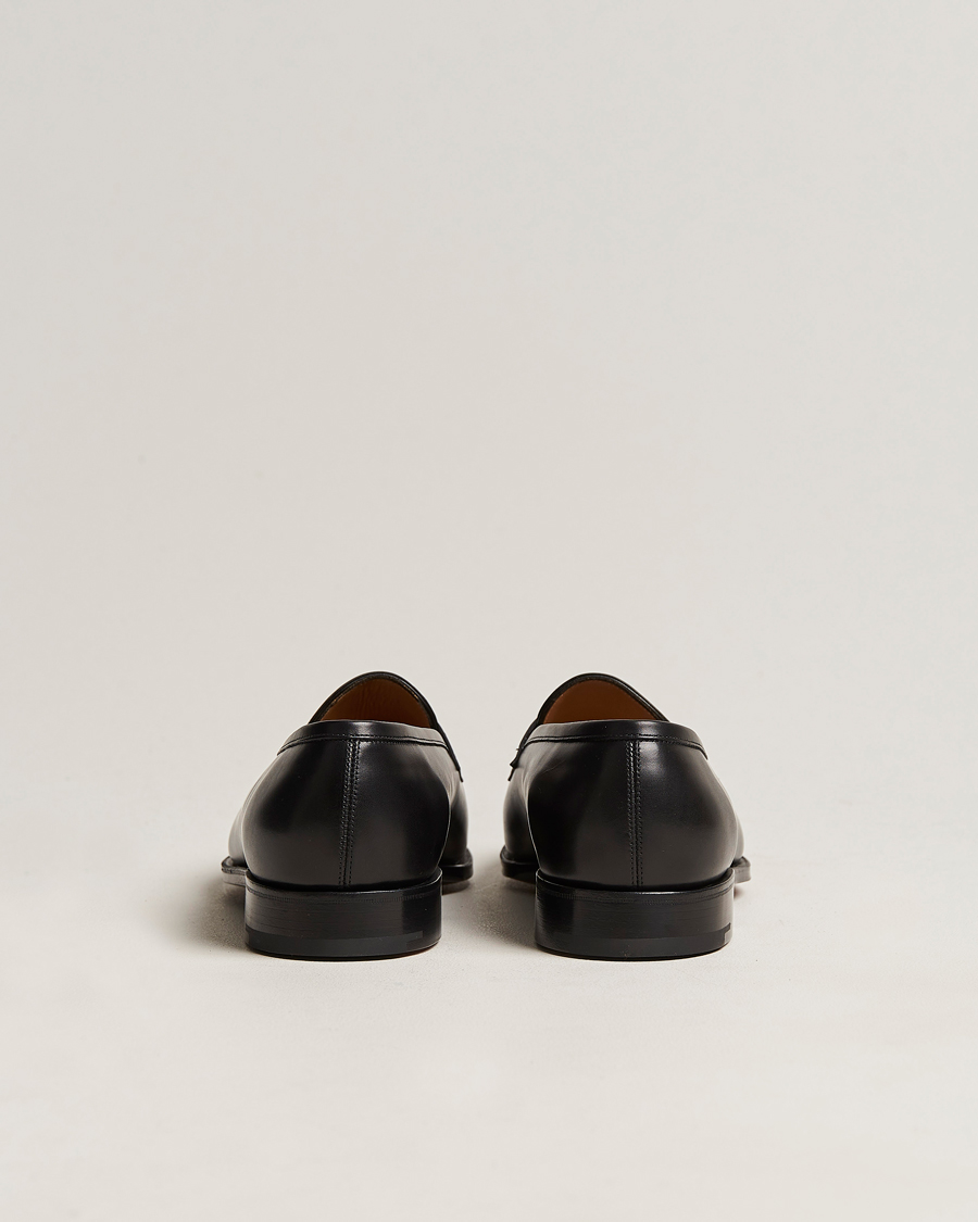 Uomini | Edward Green Piccadilly Penny Loafer Black Calf | Edward Green | Piccadilly Penny Loafer Black Calf