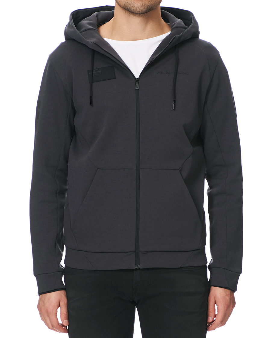 Uomini | Maglieria | Sail Racing | Defender Tech Zip Hoodie Phantom Grey