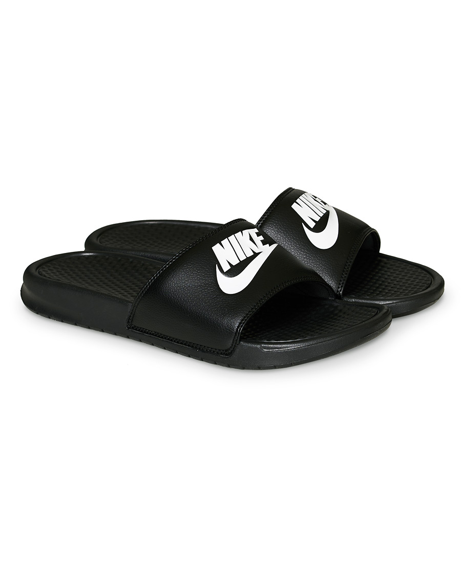 Uomini | Nike Benassi JDI Slides Black/White | Nike | Benassi JDI Slides Black/White