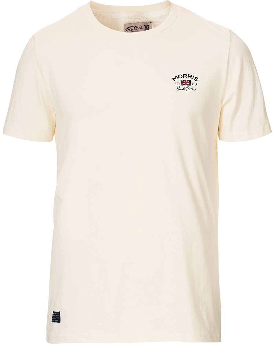 Uomini | T-shirt | Morris | Léonce Crew Neck Tee Off White