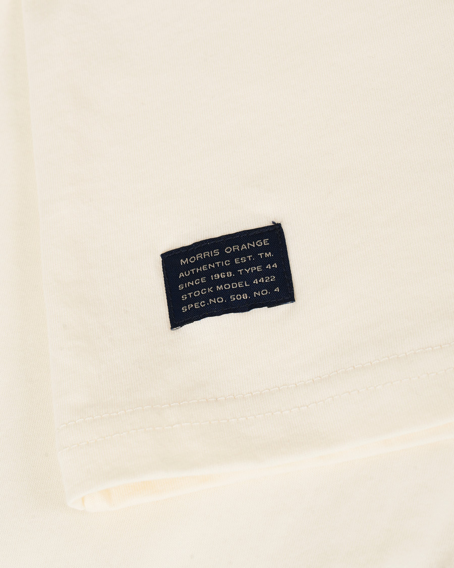 Uomini | T-shirt | Morris | Léonce Crew Neck Tee Off White