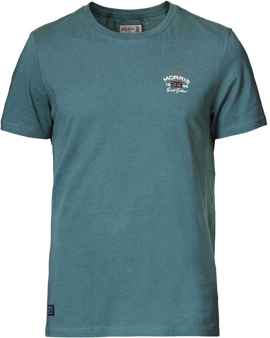 Uomini | T-shirt | Morris | Léonce Crew Neck Tee Green