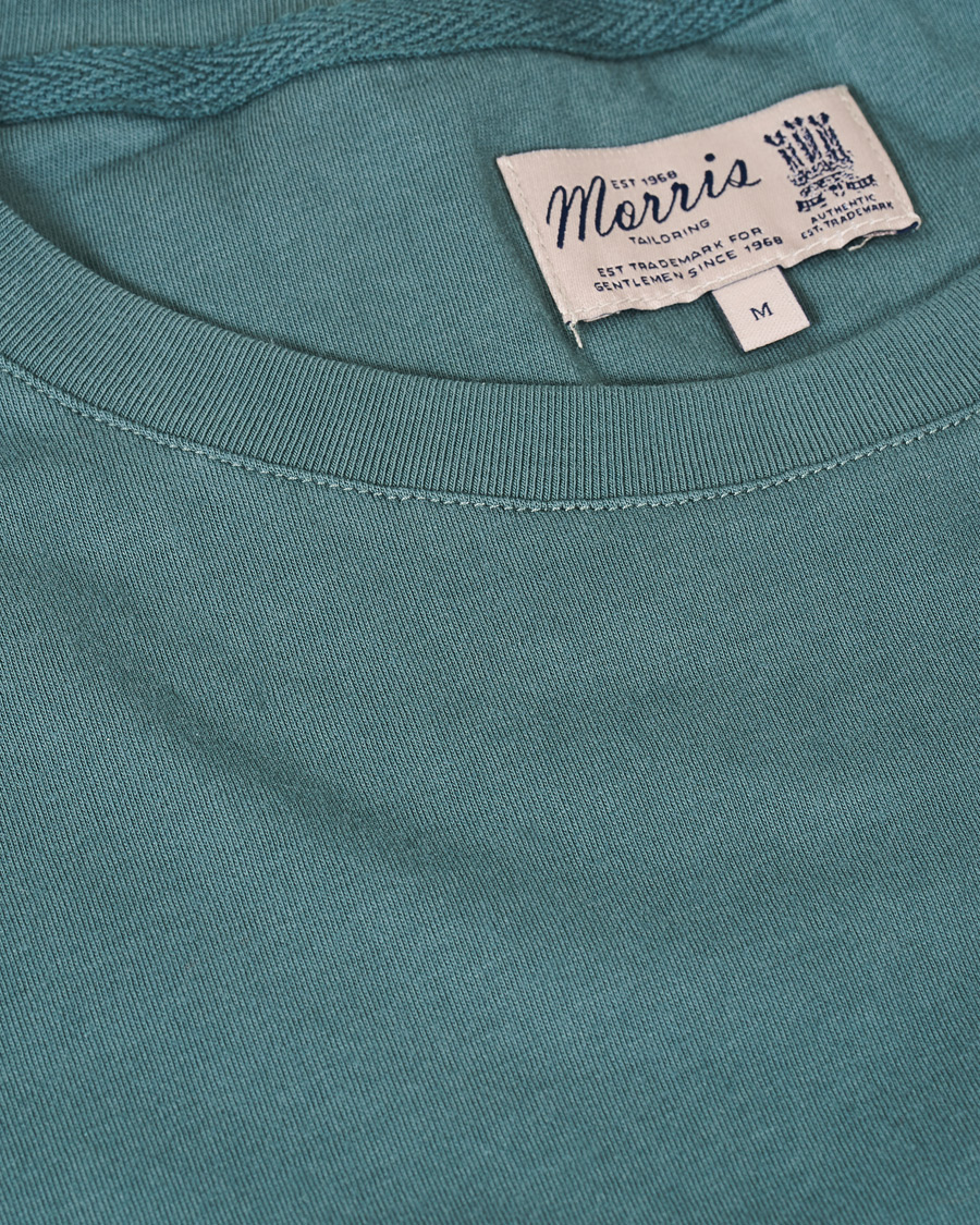 Uomini | T-shirt | Morris | Léonce Crew Neck Tee Green
