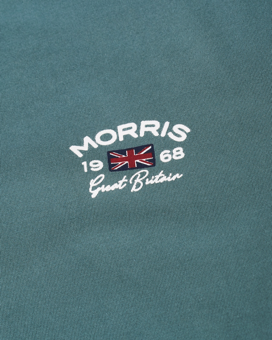Uomini | T-shirt | Morris | Léonce Crew Neck Tee Green