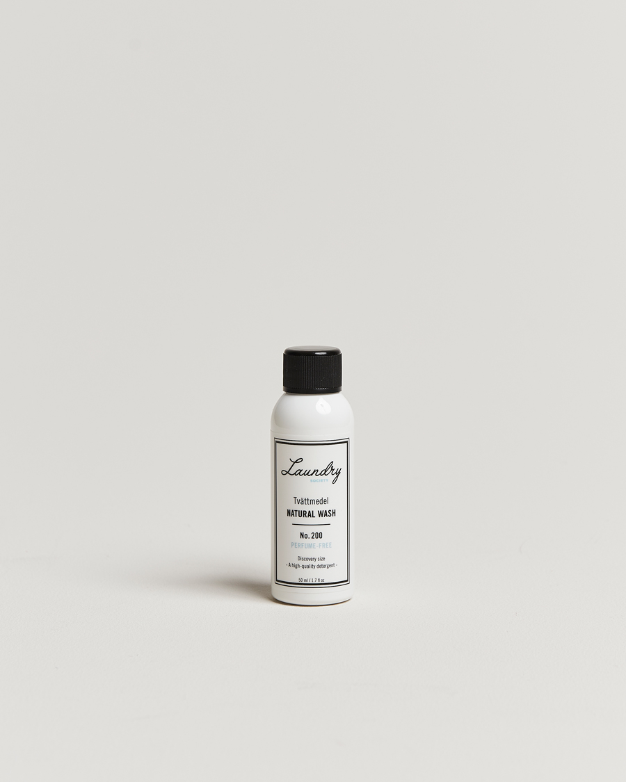 Uomini | Cura degli indumenti | Laundry Society | Travel Size Natural Wash No 200 50ml