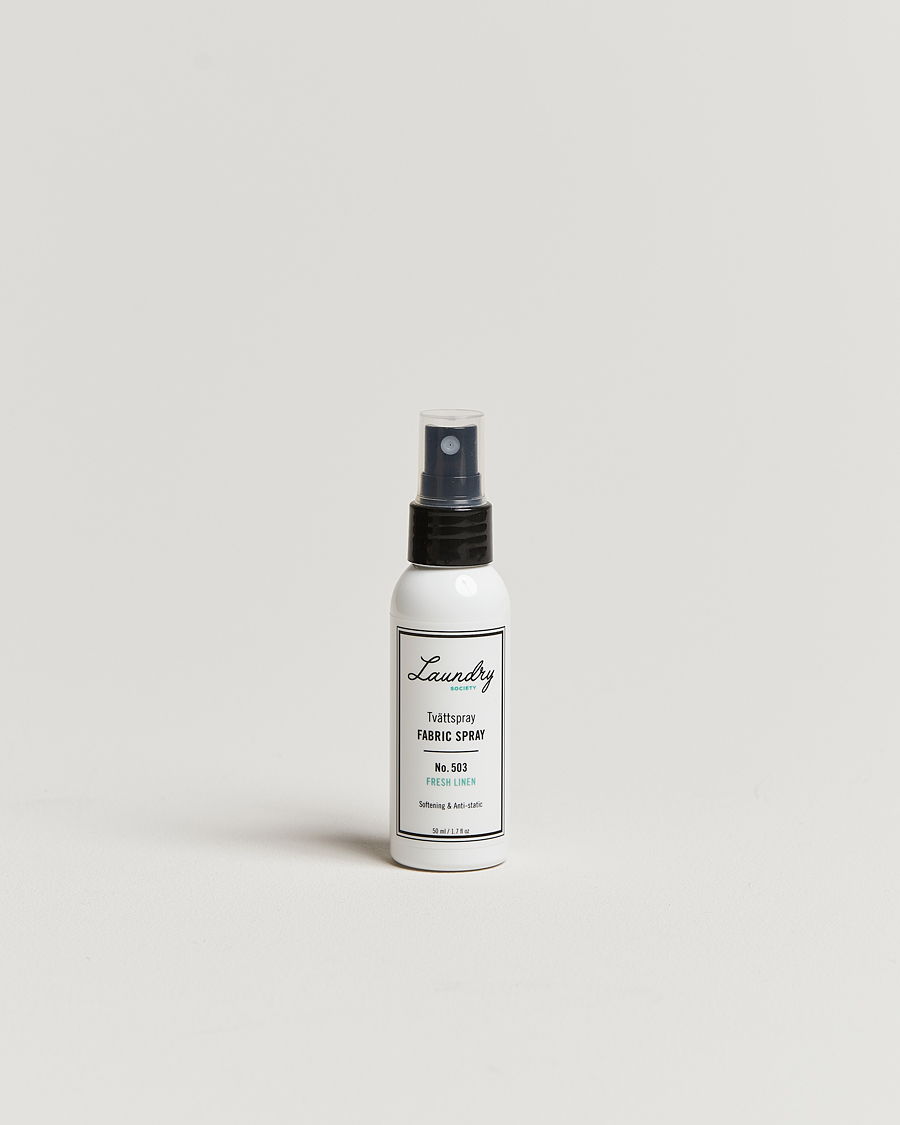 Uomini | Cura degli indumenti | Laundry Society | Travel Size Antistatic Wash Spray No 503 50ml