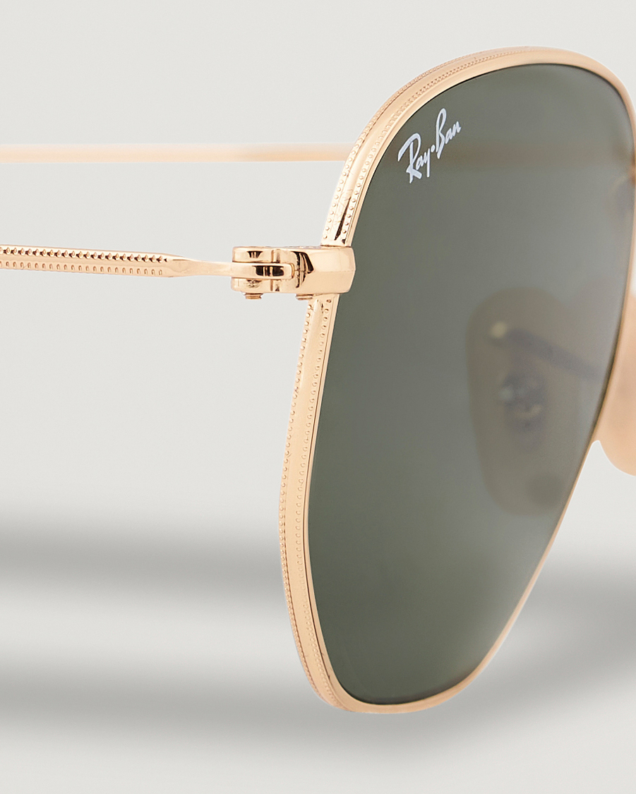 Uomini | Occhiali da sole | Ray-Ban | 0RB3548N Hexagonal Sunglasses Gold/Green