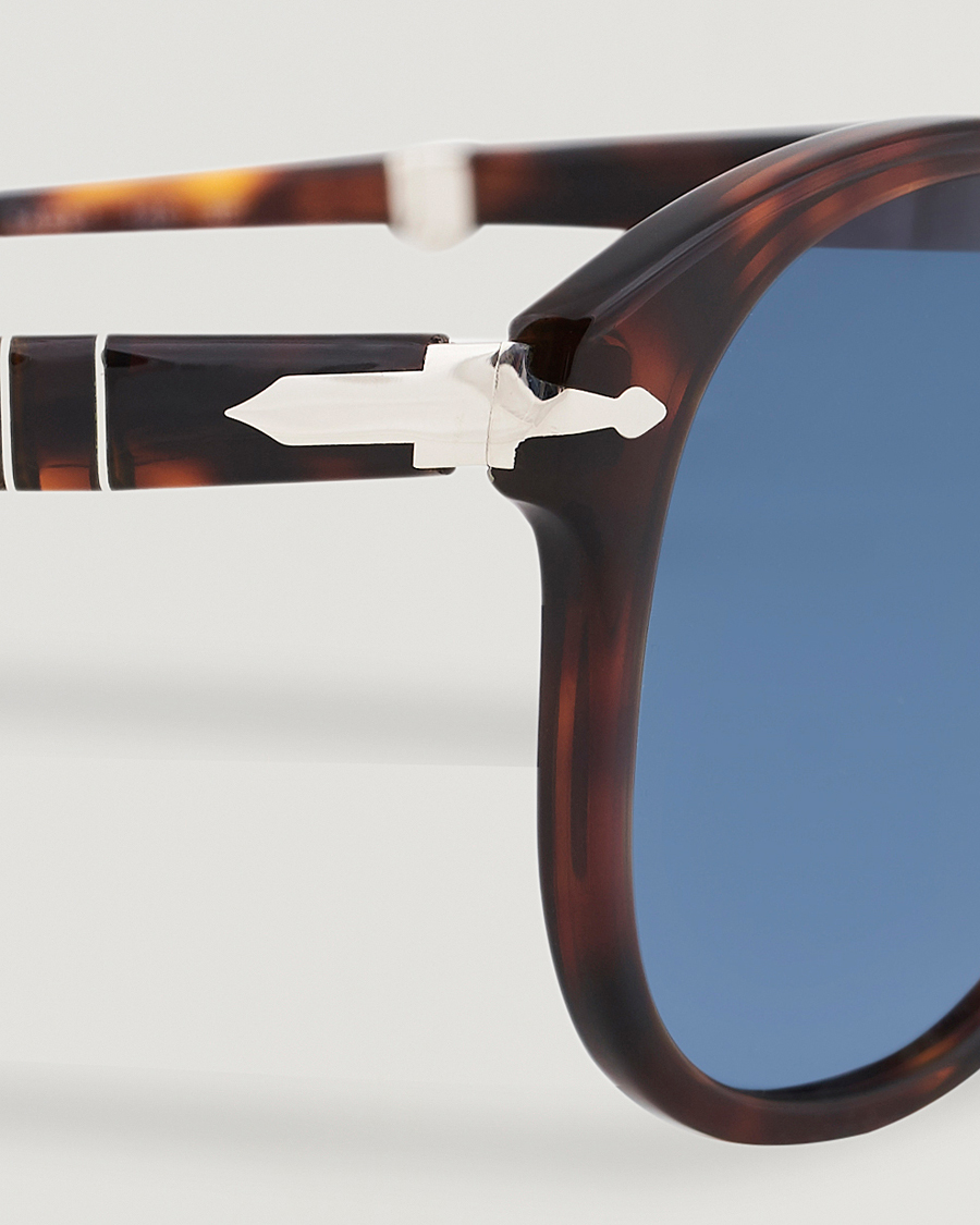 Uomini | Occhiali da sole | Persol | 0PO0714 Folding Sunglasses Havana/Blue Gradient