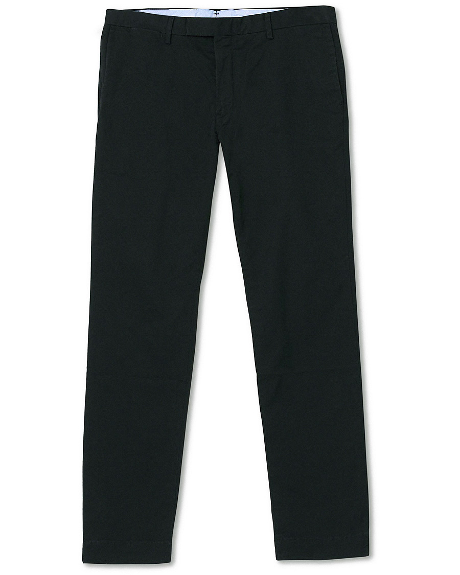 Uomini | Pantaloni | Polo Ralph Lauren | Slim Fit Stretch Chinos Black