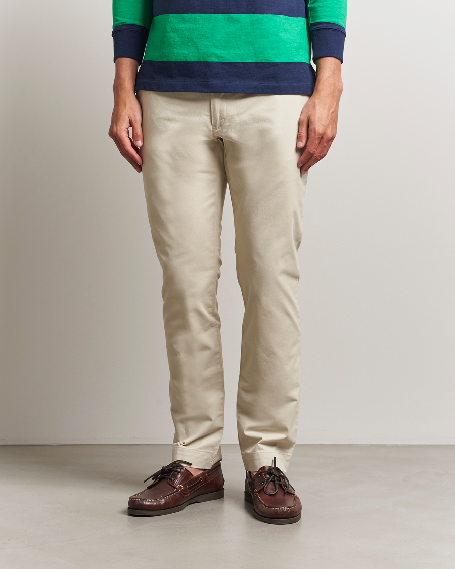 Uomini | Pantaloni | Polo Ralph Lauren | Slim Fit Stretch Chinos Beige