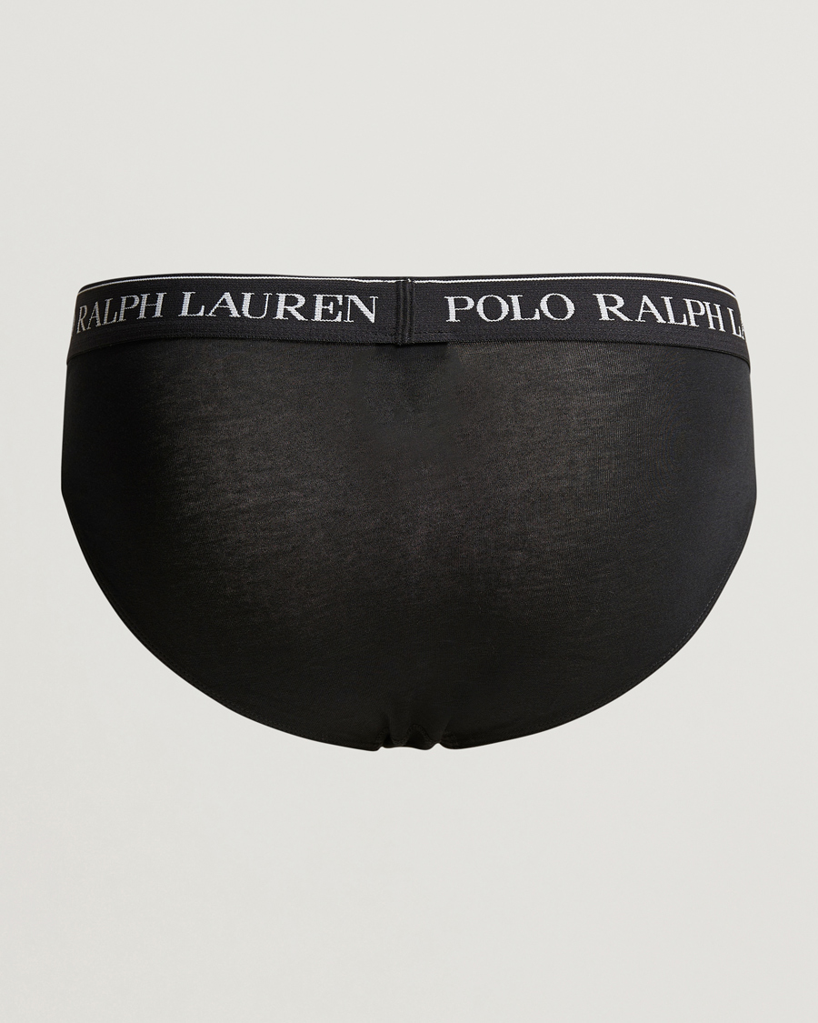 Uomini | Biancheria intima | Polo Ralph Lauren | 3-Pack Low Rise Trunk Black