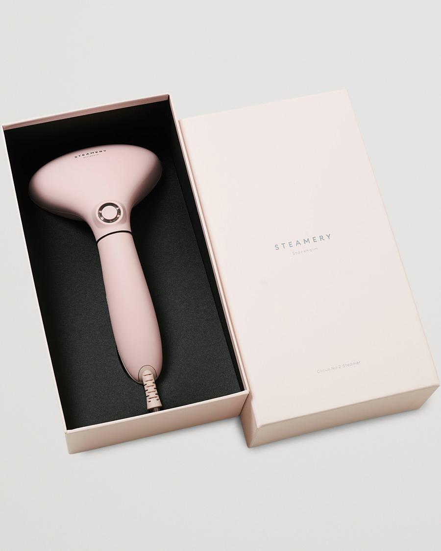 Uomini | Steamery Cirrus No. 2 Travel Steamer Pink | Steamery | Cirrus No. 2 Travel Steamer Pink