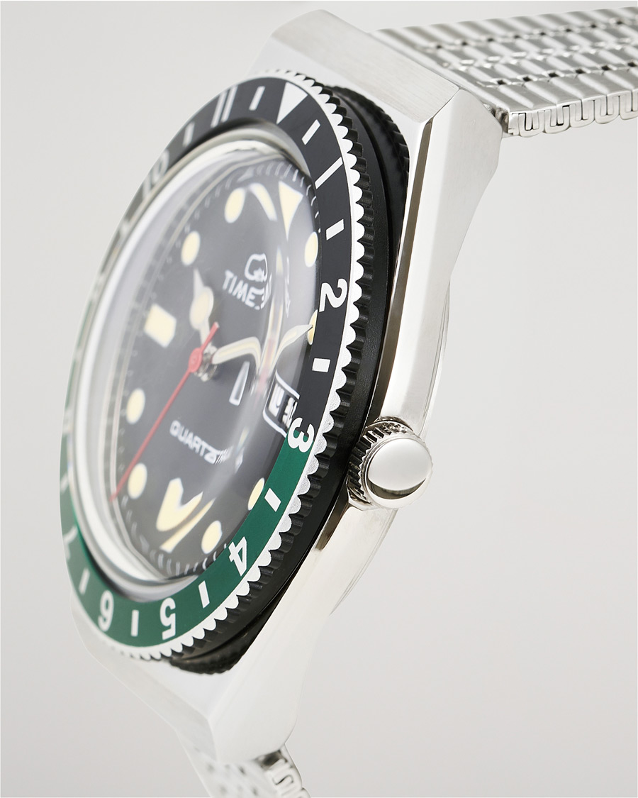 Uomini | Timex Q Reissue 1979 Black/Green | Timex | Q Reissue 1979 Black/Green