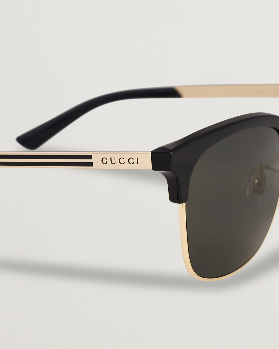 Uomini | Gucci GG0697S Sunglasses Black | Gucci | GG0697S Sunglasses Black