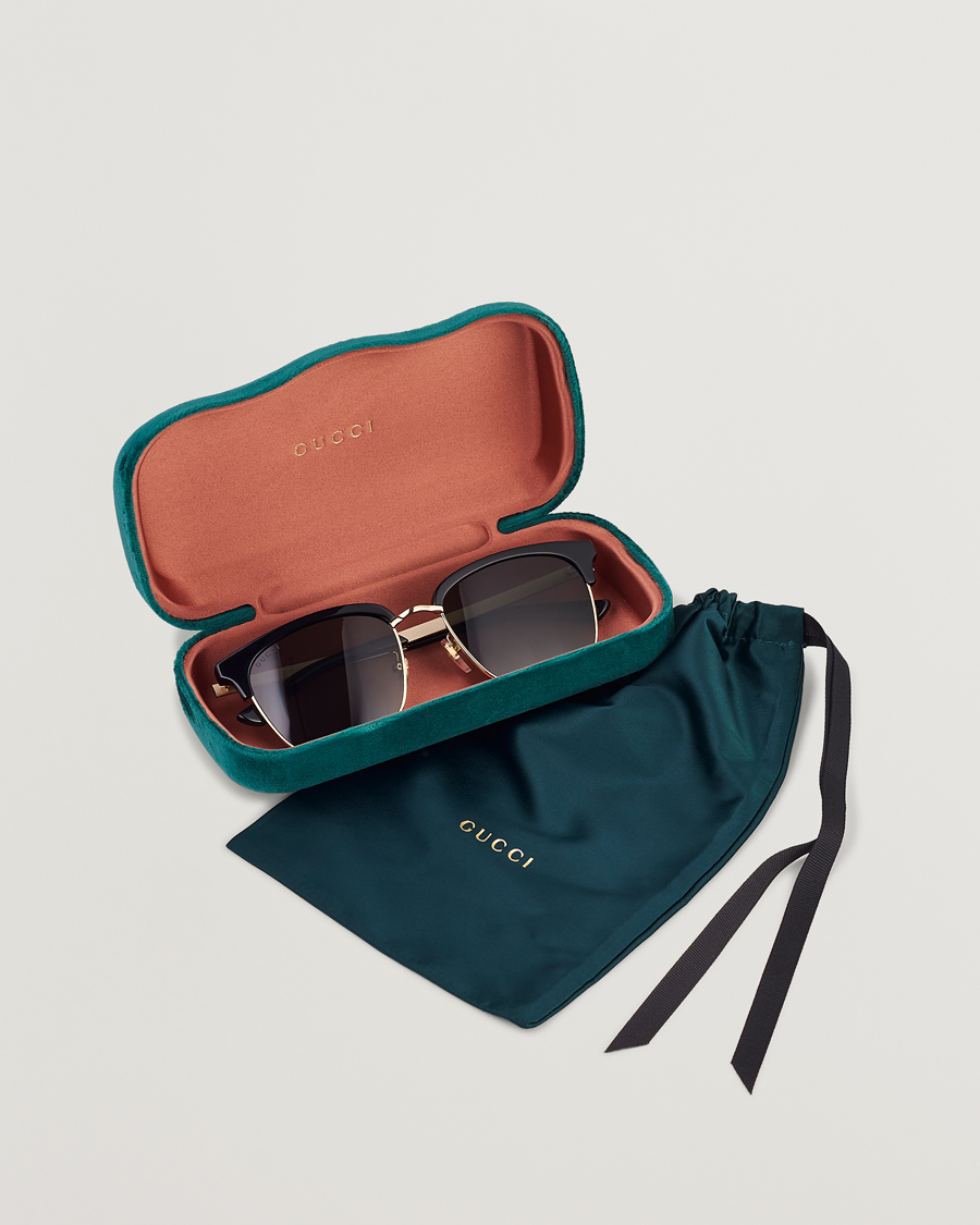 Uomini | Gucci GG0697S Sunglasses Black | Gucci | GG0697S Sunglasses Black