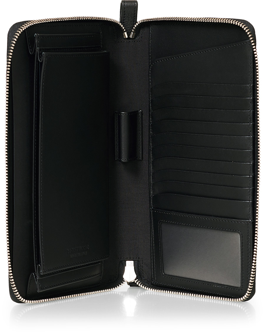 Uomini | Montblanc MST Soft Grain Travel Wallet Black | Montblanc | MST Soft Grain Travel Wallet Black