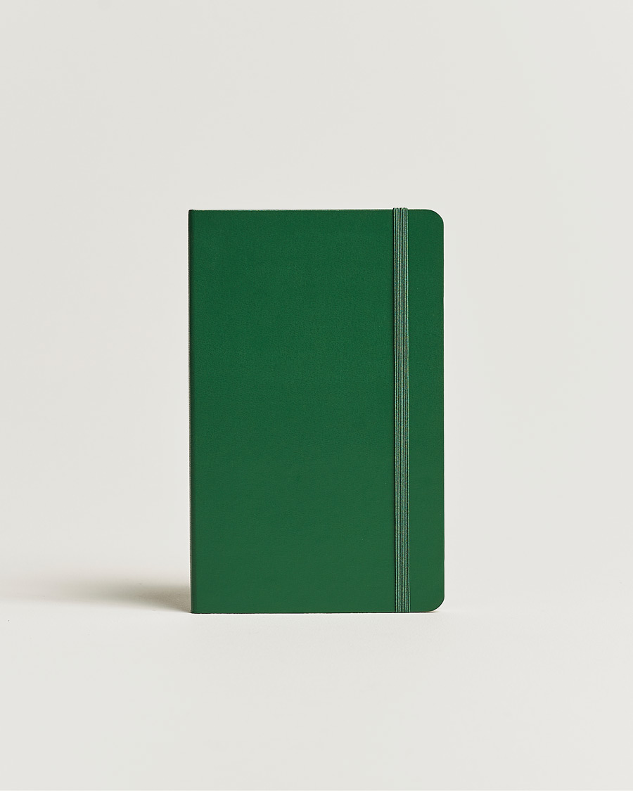 Uomini | Moleskine Plain Hard Notebook Large Myrtle Green | Moleskine | Plain Hard Notebook Large Myrtle Green