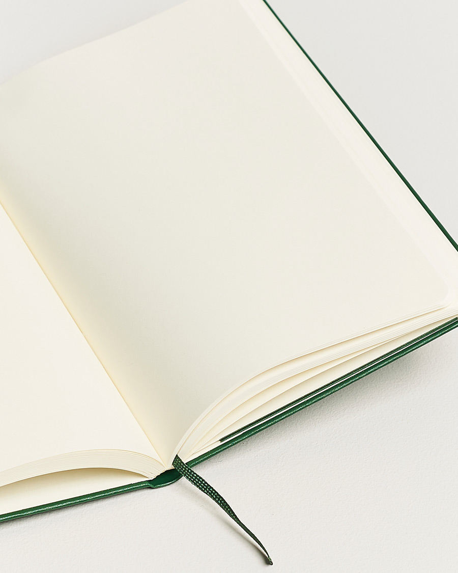 Uomini | Moleskine Plain Hard Notebook Large Myrtle Green | Moleskine | Plain Hard Notebook Large Myrtle Green
