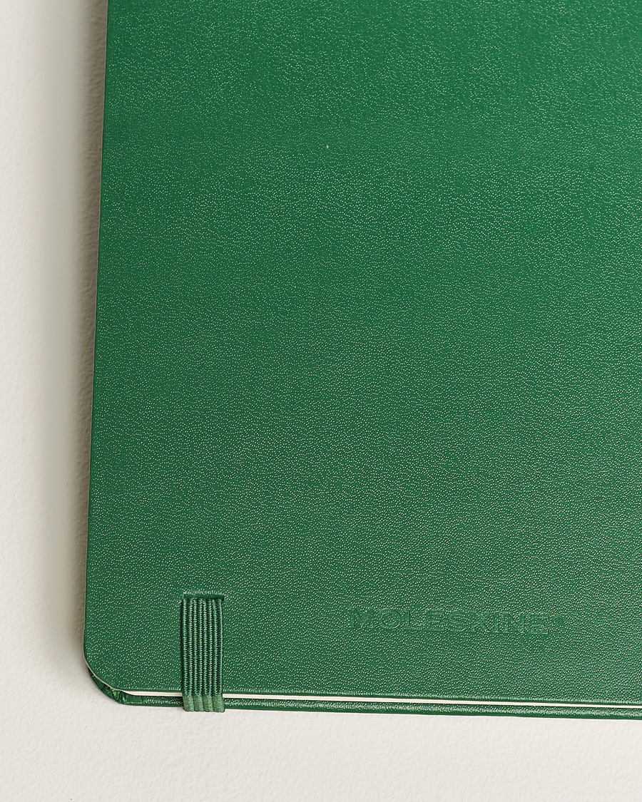 Uomini | Moleskine Plain Hard Notebook Large Myrtle Green | Moleskine | Plain Hard Notebook Large Myrtle Green