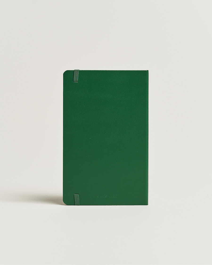 Uomini | Moleskine Plain Hard Notebook Large Myrtle Green | Moleskine | Plain Hard Notebook Large Myrtle Green
