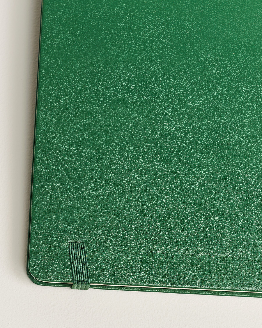 Uomini | Moleskine Ruled Hard Notebook Large Myrtle Green | Moleskine | Ruled Hard Notebook Large Myrtle Green